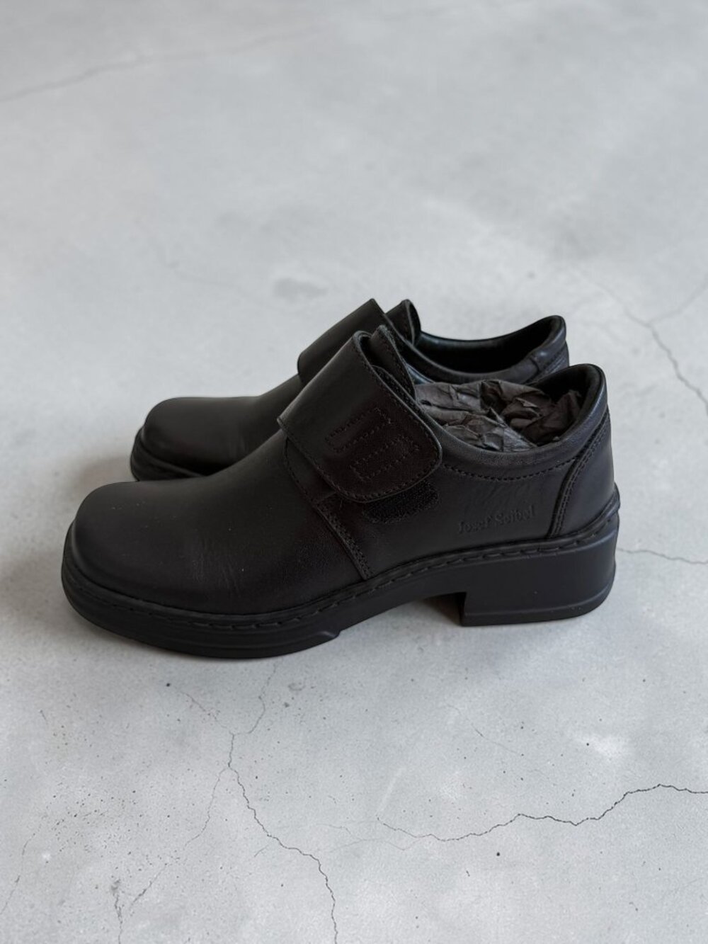 JOSEF SEIBEL Women’s Black Dress Oxfords Shoes Size 36 / US 6 NEW NWOB